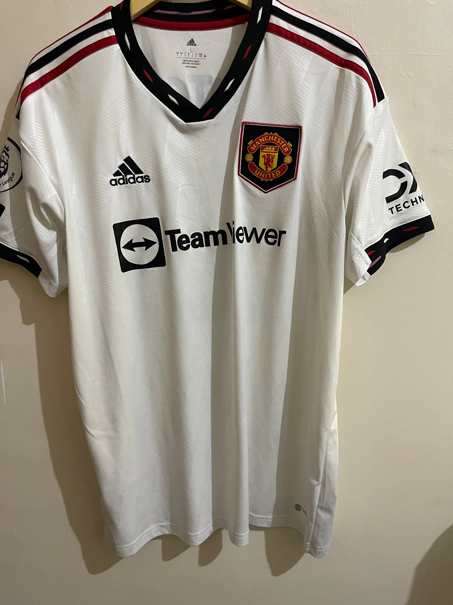 Manchester United Away Shirt 2022/23 Size L Anthony