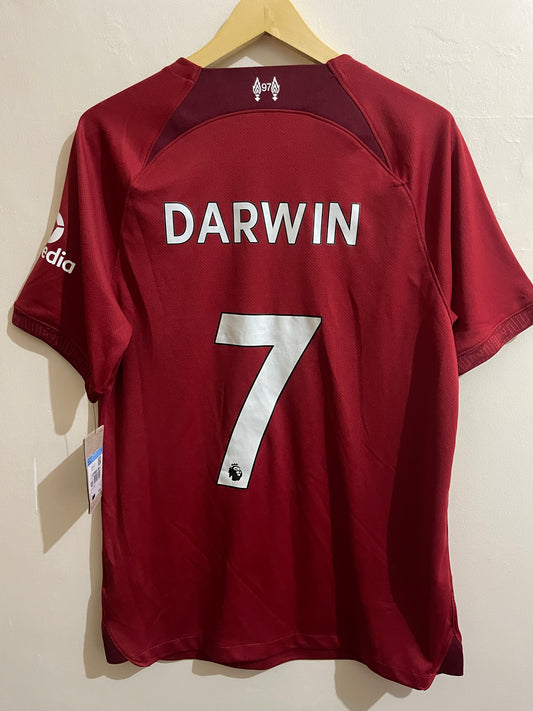 Liverpool Home Shirt 2022/23 Size M BNWT Darwin