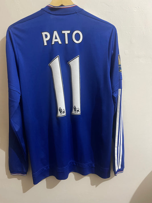 Chelsea Home Shirt 2015-2016 Size M Pato #11