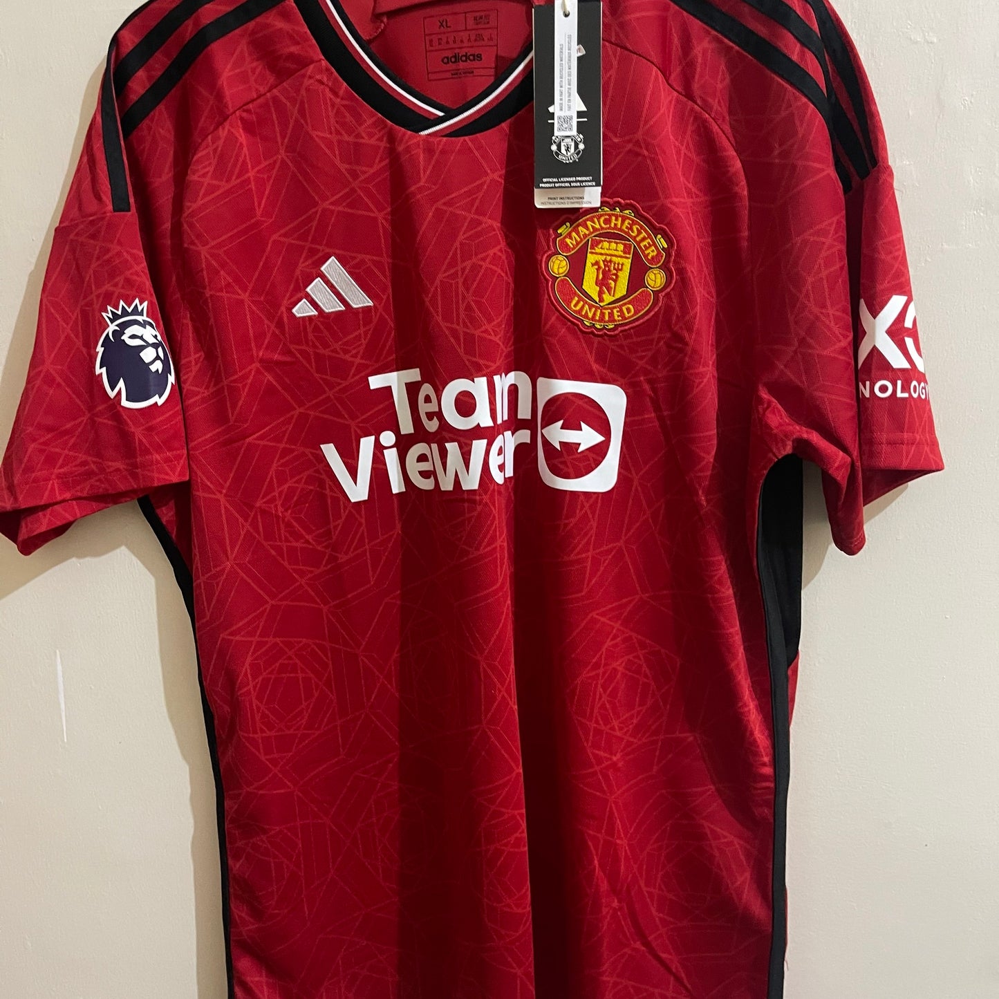 Manchester United Home Shirt 2023-24 Size XL Mount BNWT